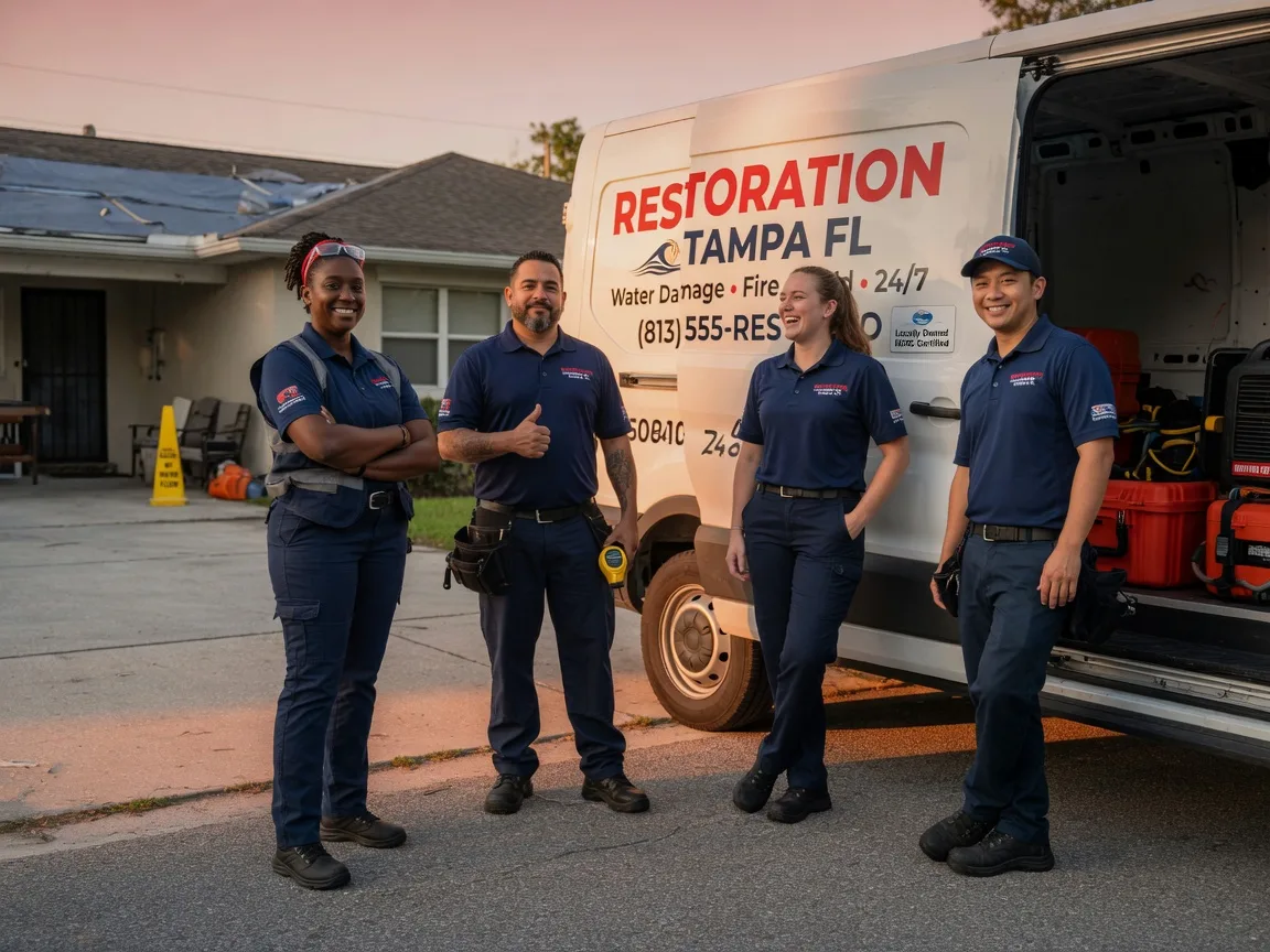 Water Damage Restoration company in Clinton, OH